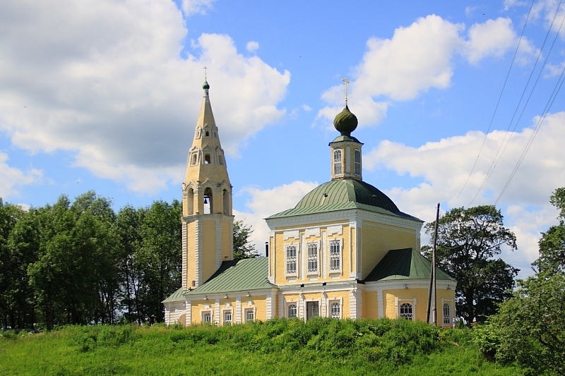 Церковь Троицы Живоначальной Романово