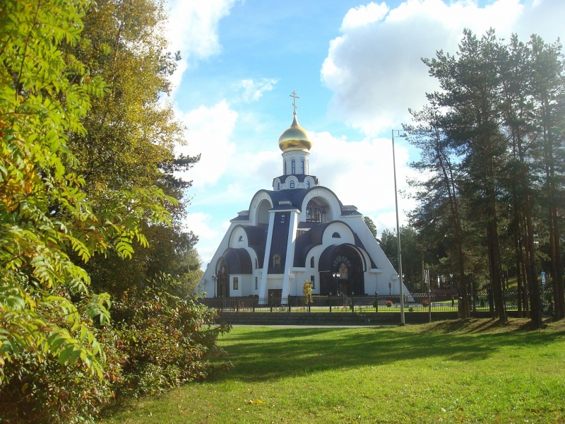 Церковь в Сосновом Бору Ленинградской области