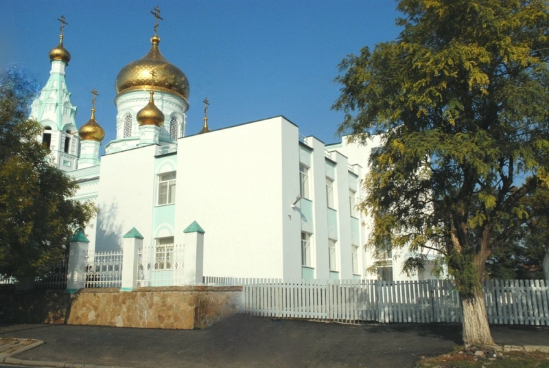 Храм саровского донской. Донская духовная семинария. Ростовская духовная семинария фото.